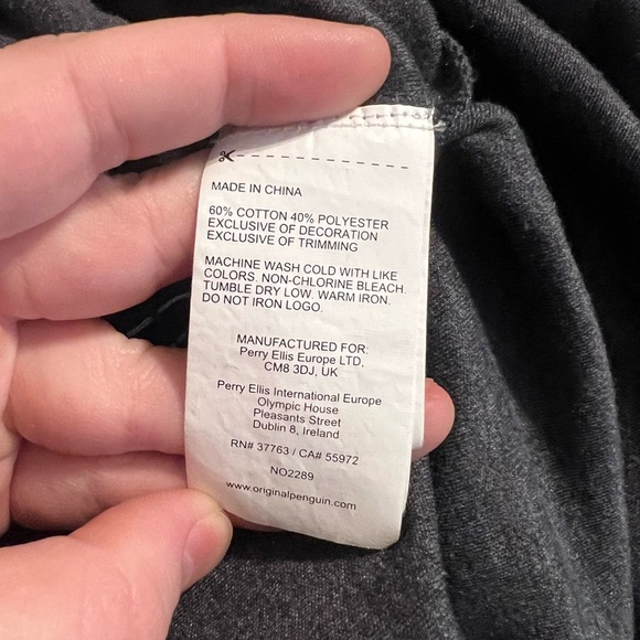 Original Penguin Gray Short Sleeve Polo - Picture 5 of 7